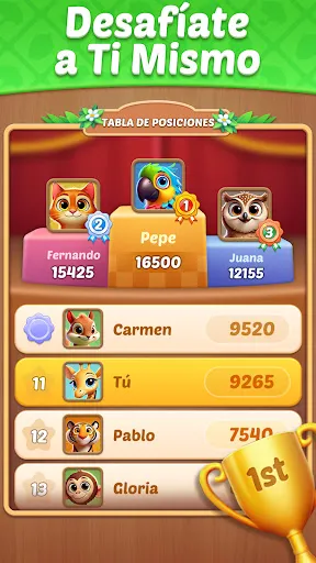 Ficha Match Diario | juego | XWorld