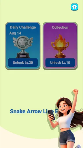 Snake Arrow Line Escape | Игры | XWorld