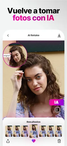 Retake IA: Editor de Cara | juego | XWorld