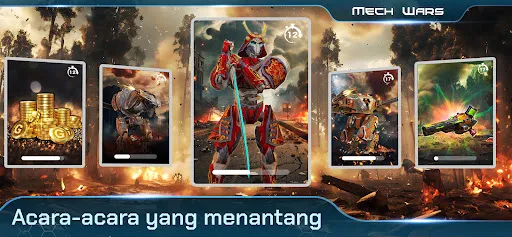 Mech Wars - Online Battles | Permainan | XWorld