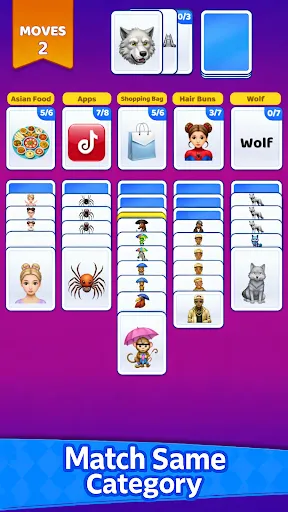 Emoji Solitaire | Games | XWorld
