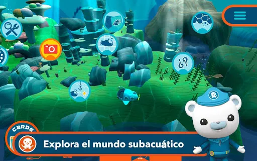 Octonautas: El Tiburón Ballena | juego | XWorld