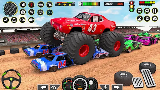 Demolition Monster Truck Games | Игры | XWorld