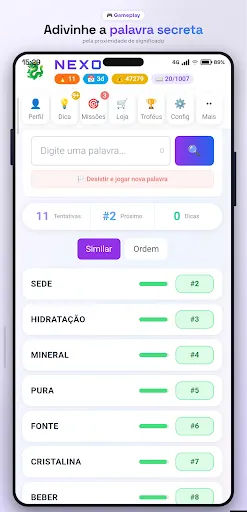 NEXO - Jogo de Palavras | Jogos | XWorld NEXO - Jogo de Palavras | Jogos | XWorld