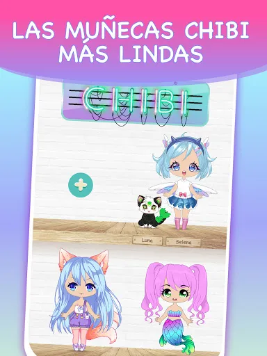 Juegos de Vestir Chibi | juego | XWorld