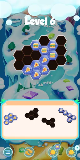 Hexa Grid: Fill Puzzle | 游戏 | XWorld