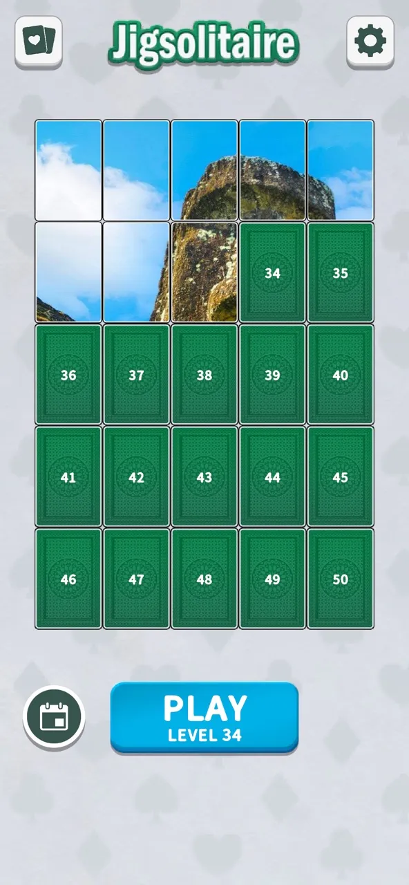 Jigsolitaire | 游戏 | XWorld