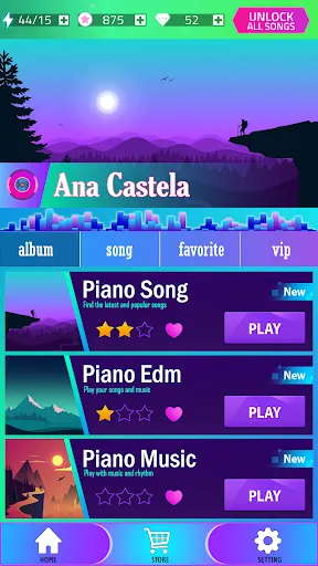 Ana Castela Piano Música | Jogos | XWorld