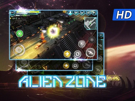 Alien Zone Plus HD | Permainan | XWorld