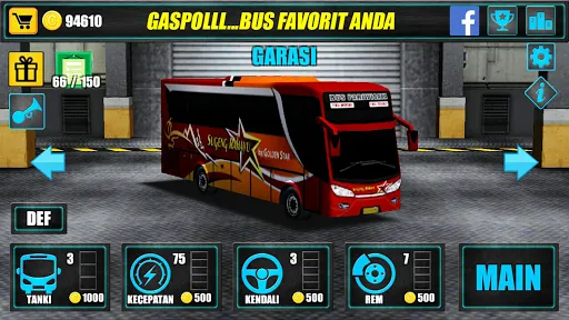 Telolet Bus Driving 3D | Permainan | XWorld