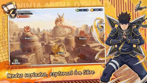 Ninja Arena Dynasty | juego | XWorld