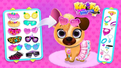 Kiki & Fifi Pet Beauty Salon | Игры | XWorld