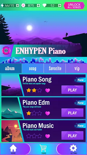 ENHYPEN Piano Tiles Game | Permainan | XWorld