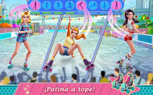 Patinadoras | juego | XWorld