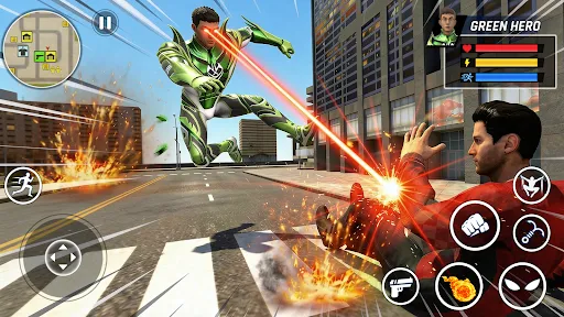 Flying Rope Hero: City Fighter | 游戏 | XWorld Flying Rope Hero: City Fighter | 游戏 | XWorld
