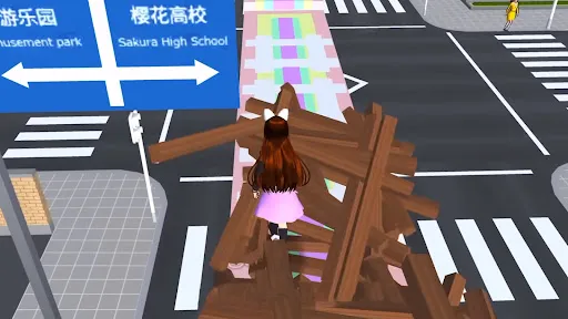 Anime Girl Parkour Chase 3D | Permainan | XWorld