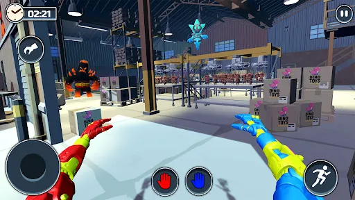 Blue Monster Scary Toy Factory | Игры | XWorld