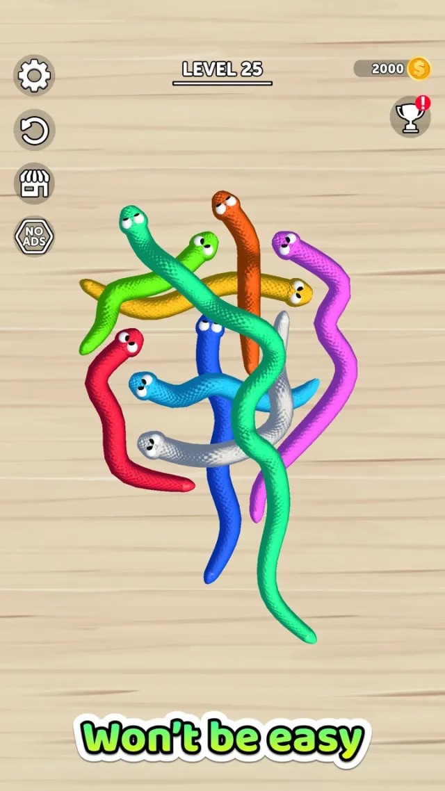 Tangled Snakes | Permainan | XWorld