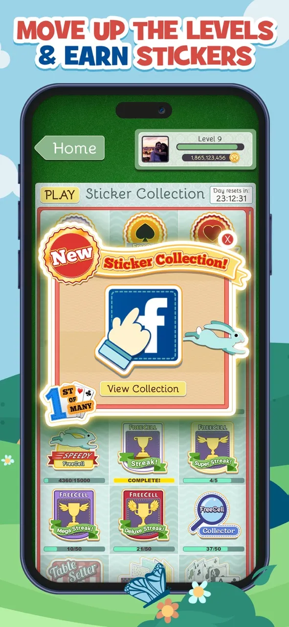 FreeCell Deluxe® Social | เกม | XWorld