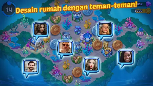 Merge Mermaids-magic puzzles | Permainan | XWorld