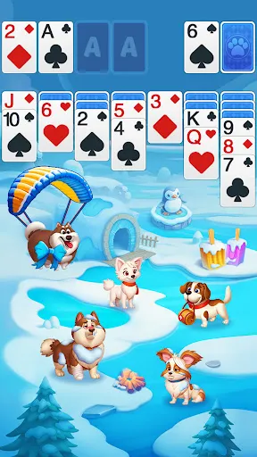 Solitaire Dog Rescue | เกม | XWorld