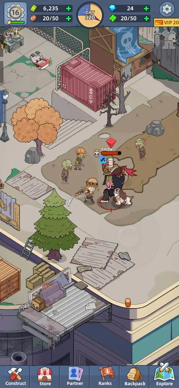 Mini Survival: Zombie Fight | Permainan | XWorld