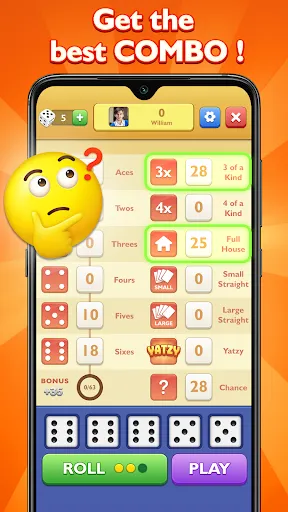 Yatzy - Classic Dice Game | 游戏 | XWorld