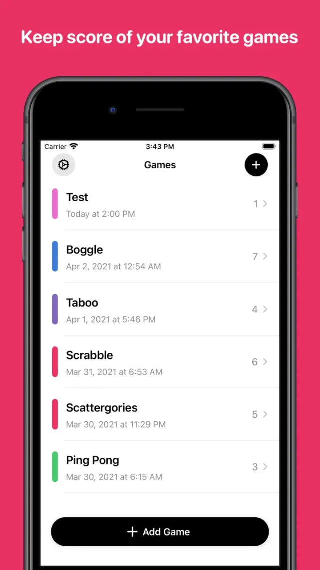 Scorecard: Point Tracker | Permainan | XWorld
