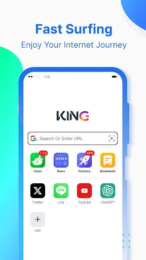 King Browser - Fast & Private | Games | XWorld