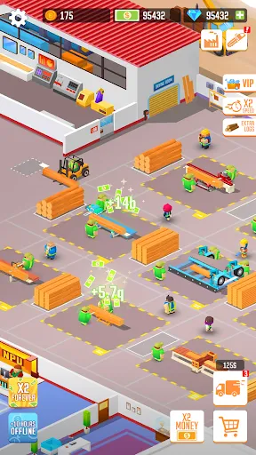 Idle Lumber Factory: เกมตัดไม้ | เกม | XWorld