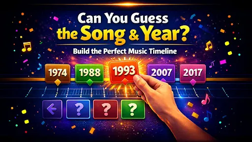 Quiz de Música: Música e Ano | 游戏 | XWorld