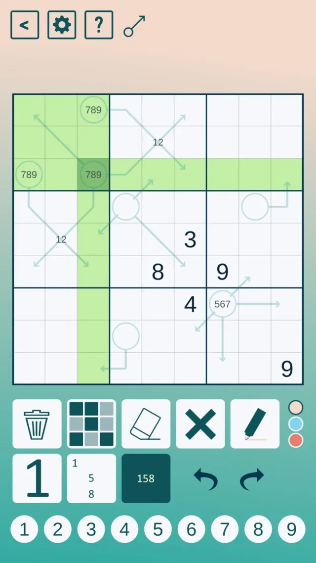 Arrow Sudoku | Games | XWorld