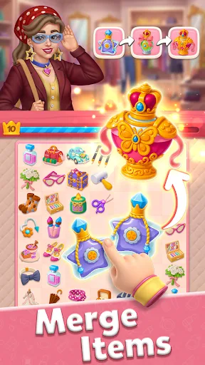 Glow Tales: Merge & Makeover | Permainan | XWorld