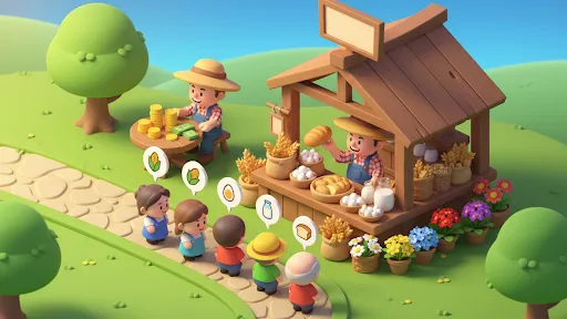 Idle Farming Simulator Game 3D | Permainan | XWorld