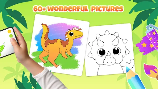 Dinosaur Drawing Kids Games 2+ | Permainan | XWorld