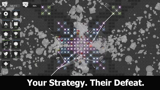 Minimalist Tower Defenese | Games | XWorld