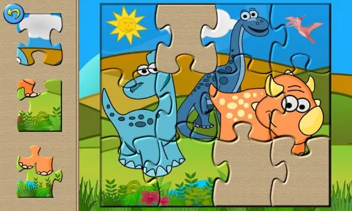 Dino Puzzle Kids Dinosaur Game | Games | XWorld