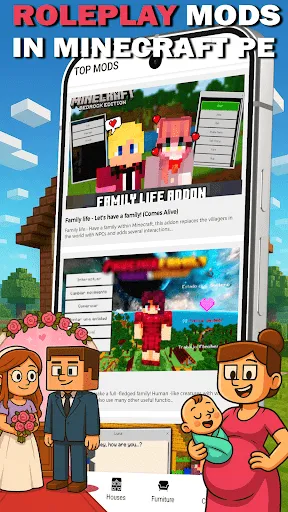 MCPE RP Life Mods: Comes Alive | Games | XWorld