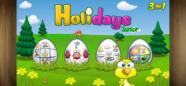 Easter Holidays Junior 3 in 1 | Игры | XWorld