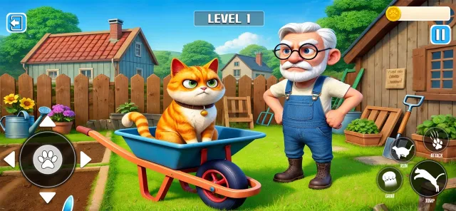 Angry Grandpa Vs Naught Paws | เกม | XWorld