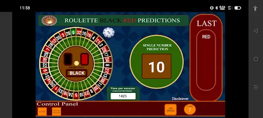 Roulette Black Red Calculator | juego | XWorld