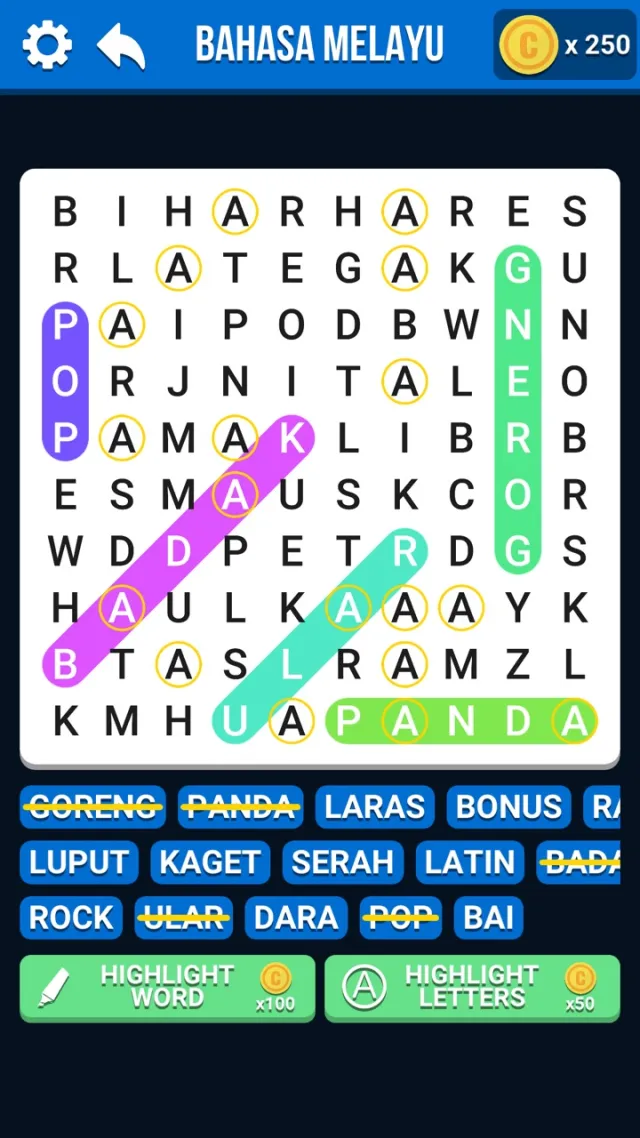 Word Search - Jom Cari Kata | Permainan | XWorld