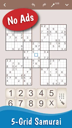 MultiSudoku: Samurai Sudoku | Games | XWorld