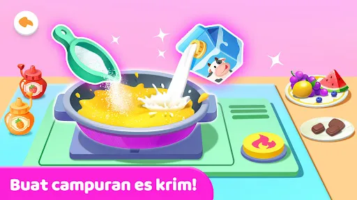 Kedai Es Krim Panda Kecil | Permainan | XWorld