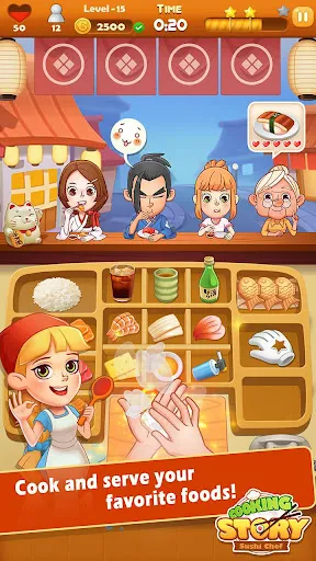 Sushi Master - Cooking story | Games | XWorld