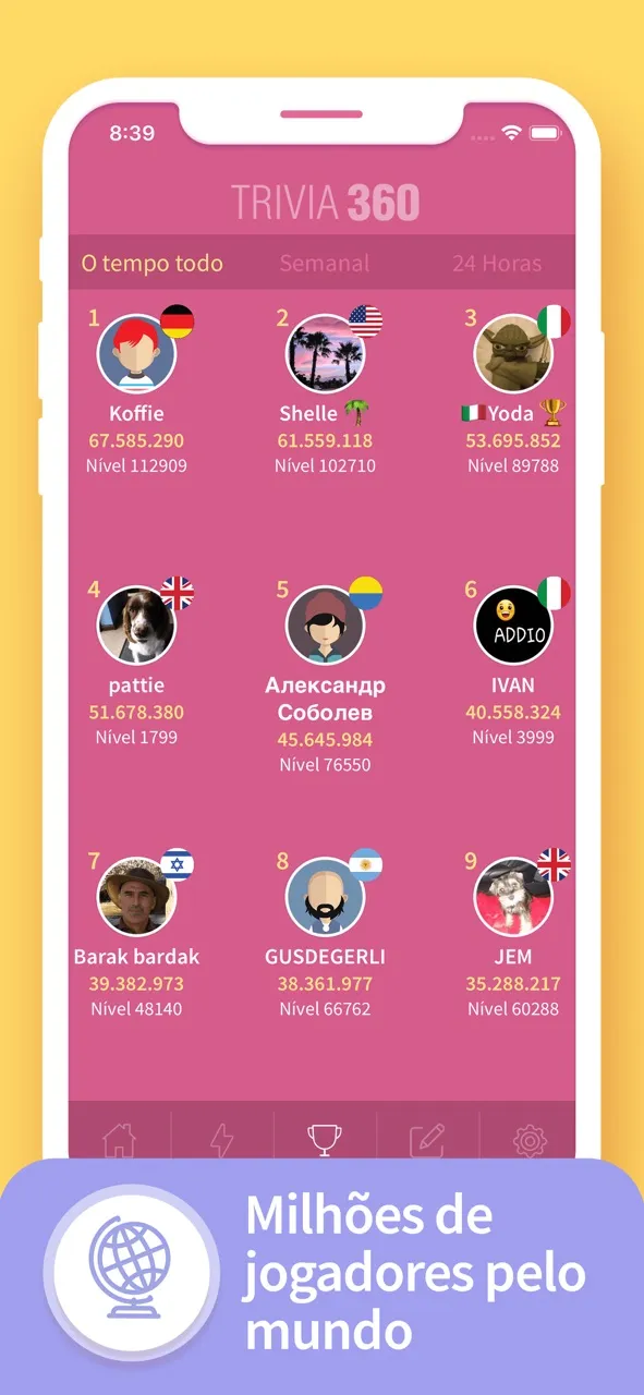 TRIVIA 360: Jogo de perguntas | Jogos | XWorld