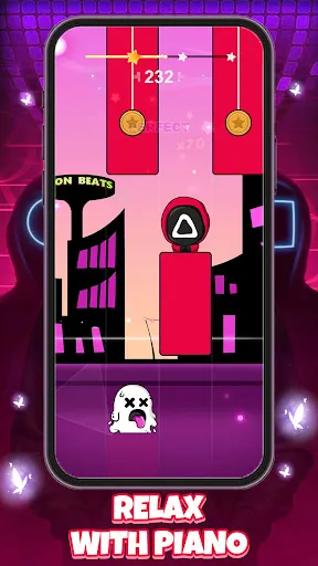 Galaxy Piano: Scrolling Rush | Games | XWorld