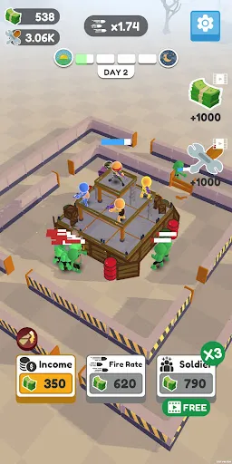 Defend City Merge Shoot Idle | เกม | XWorld