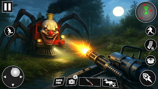 Horror Spider Train Escape | 游戏 | XWorld