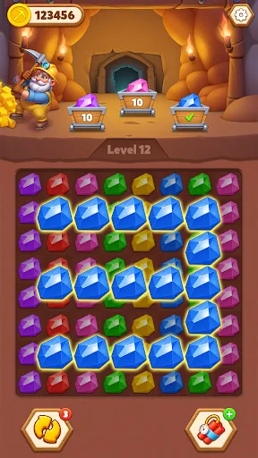 Cave Gem Crush | Permainan | XWorld